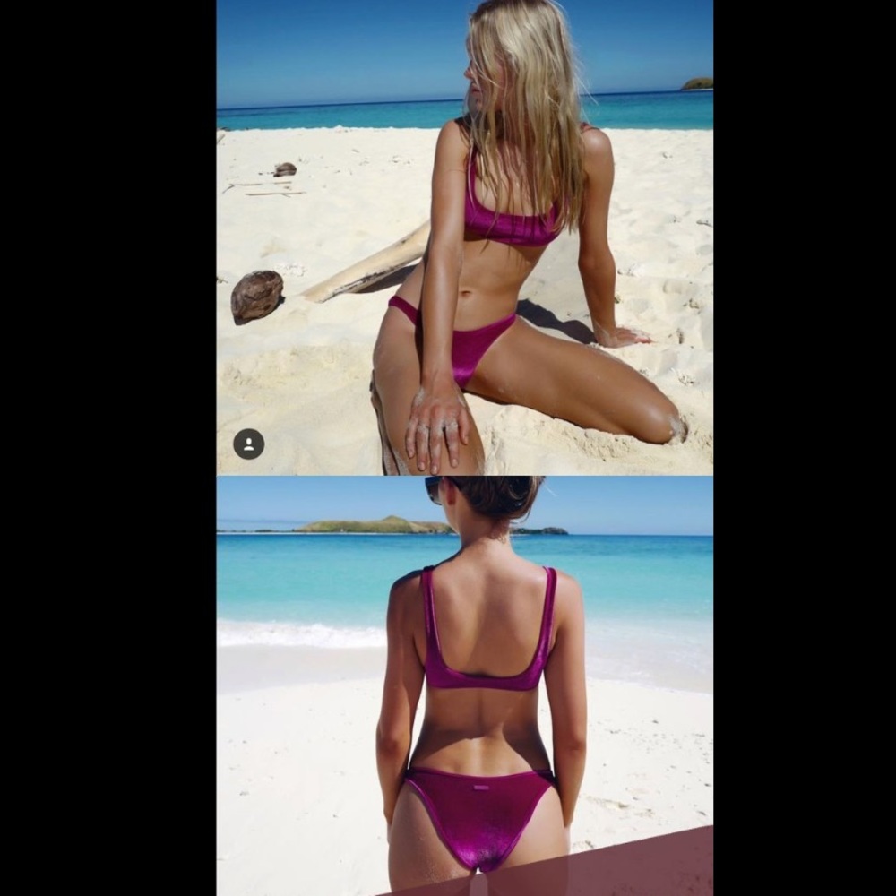 Triangl Velvet Bikini Bottoms